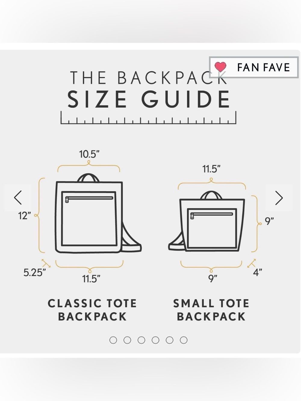 Portland Leather Honey Classic Tote Backpack ๐ฏ - Picture 9 of 9